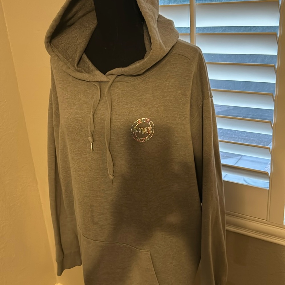 Women’s Love pink long sleeve hoodie